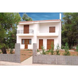 Συνθετικα κουφωματα kommerling ,  εγχρωμα pvc κουφωματα σε κατοικια στην Σταματα  Αττικη