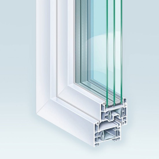 Προφίλ KÖMMERLING 76AD Ανοιγοανακλινόμενα